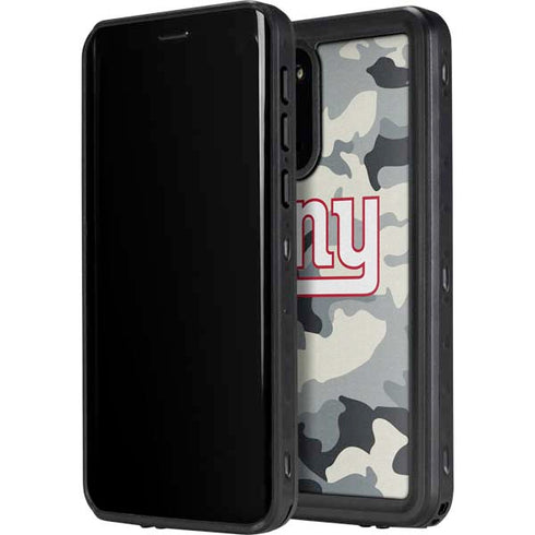 NFL New York Giants Camo Galaxy S20 Plus Waterproof Case