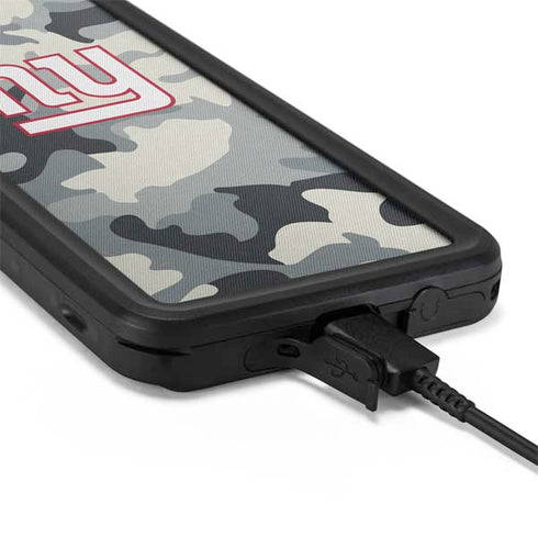 NFL New York Giants Camo Galaxy S20 Plus Waterproof Case