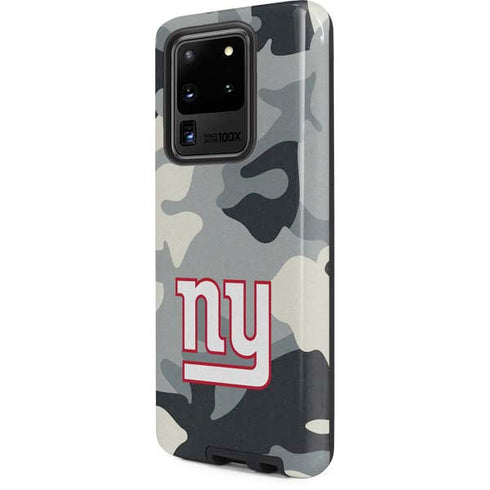NFL New York Giants Camo Galaxy S20 Ultra 5G Pro Case