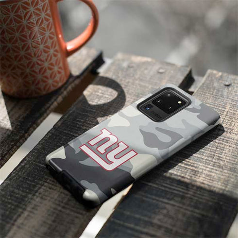 NFL New York Giants Camo Galaxy S20 Ultra 5G Pro Case