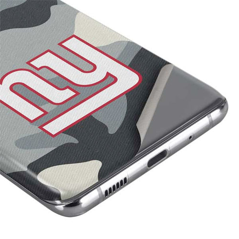 NFL New York Giants Camo Galaxy S20 Ultra 5G Skin