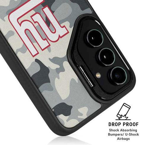 NFL New York Giants Camo Galaxy S25 Kickstand Case