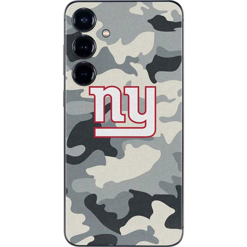 NFL New York Giants Camo Galaxy S24 Plus Skin