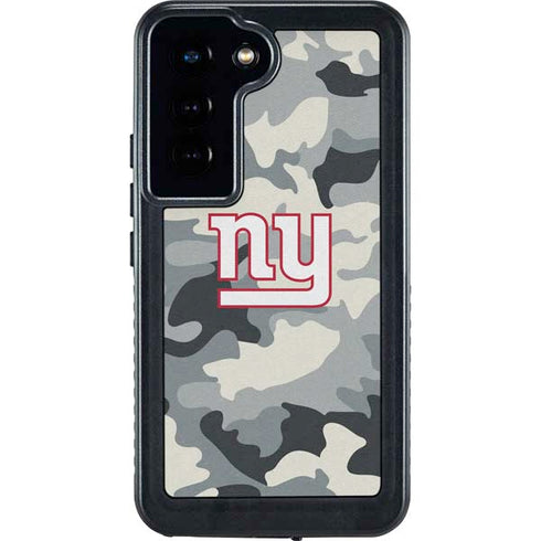 NFL New York Giants Camo Galaxy S24 Waterproof Case