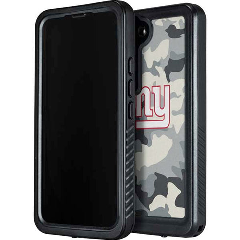 NFL New York Giants Camo Galaxy S24 Waterproof Case