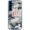 NFL New York Giants Camo Galaxy S25 Clear Case