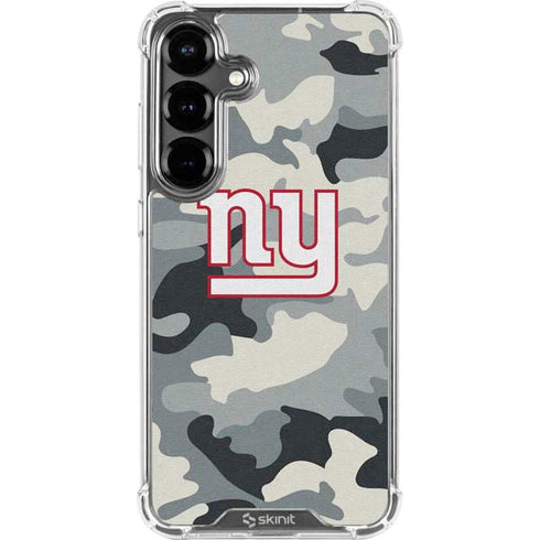 NFL New York Giants Camo Galaxy S26 Plus Clear Case