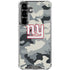 NFL New York Giants Camo Galaxy S26 Plus Clear Case