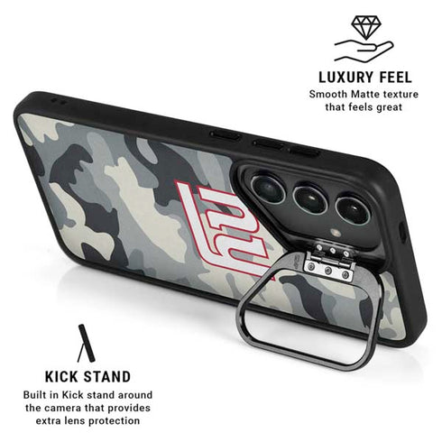 NFL New York Giants Camo Galaxy S26 Plus Kickstand Case