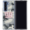 NFL New York Giants Camo Galaxy Z Fold6 Clear Case