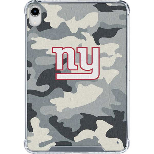 NFL New York Giants Camo iPad 11th Gen (2025) Clear Case
