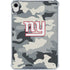 NFL New York Giants Camo iPad 11th Gen (2025) Clear Case