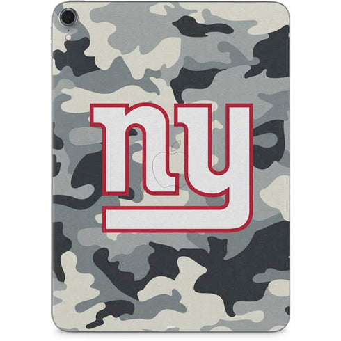 NFL New York Giants Camo Apple iPad Pro Skin