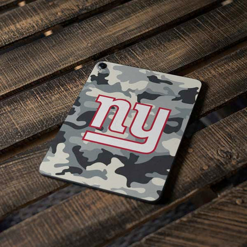NFL New York Giants Camo Apple iPad Pro Skin