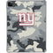 NFL New York Giants Camo iPad Pro 11in (2024) Clear Case