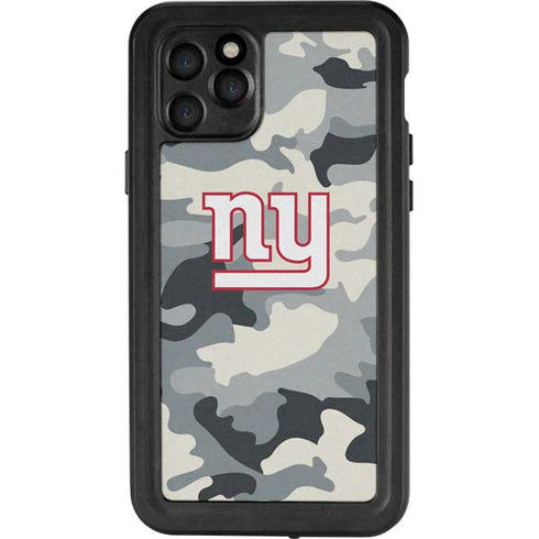 NFL New York Giants Camo iPhone 11 Pro Waterproof Case
