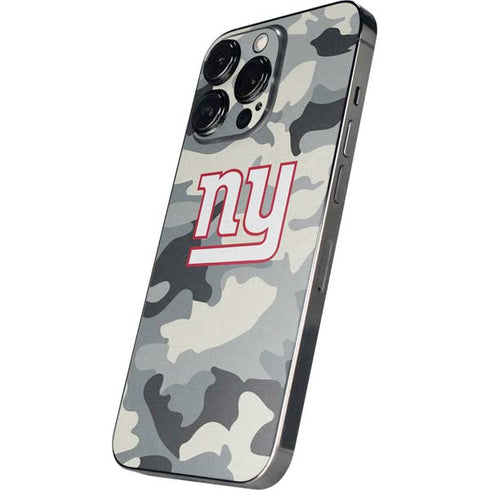 NFL New York Giants Camo iPhone 15 Pro Max Skin