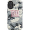 NFL New York Giants Camo iPhone 16 Impact Case