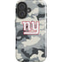 NFL New York Giants Camo iPhone 16 Impact Case