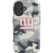 NFL New York Giants Camo iPhone 16 Magsafe Impact Case