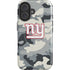 NFL New York Giants Camo iPhone 16 Magsafe Impact Case