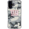NFL New York Giants Camo iPhone 16 Plus Clear Case