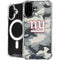 NFL New York Giants Camo iPhone 16 Plus MagSafe Case