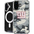 NFL New York Giants Camo iPhone 16 Plus MagSafe Case