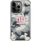 NFL New York Giants Camo iPhone 16 Pro Clear Case