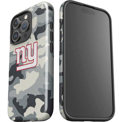 NFL New York Giants Camo iPhone 16 Pro Impact Case