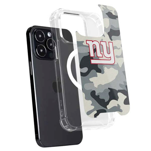 NFL New York Giants Camo iPhone 16 Pro MagSafe Case
