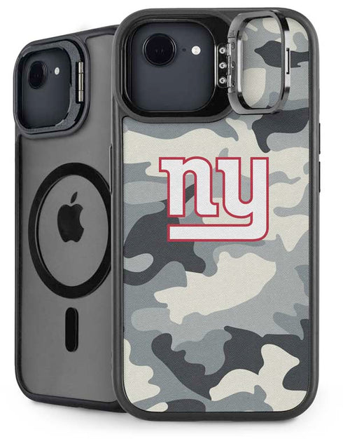 NFL New York Giants Camo iPhone 16e Kickstand Case
