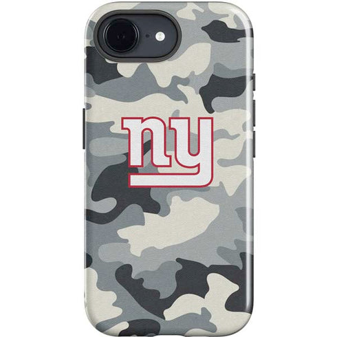 NFL New York Giants Camo iPhone 16e Impact Case