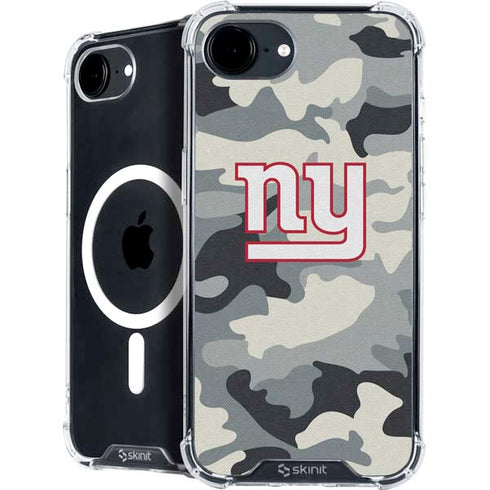 NFL New York Giants Camo iPhone 16e MagSafe Case