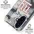 NFL New York Giants Camo iPhone 17 Clear Case
