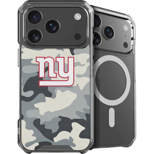 NFL New York Giants Camo iPhone 18 Pro MagSafe Case
