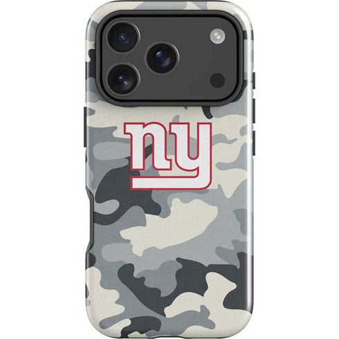 NFL New York Giants Camo iPhone 18 Pro Max Impact Case