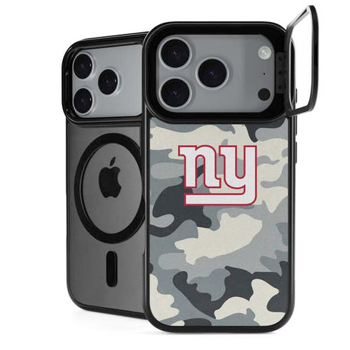 NFL New York Giants Camo iPhone 18 Pro Max Kickstand Case