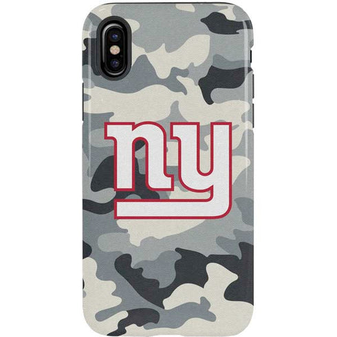 NFL New York Giants Camo iPhone X Pro Case