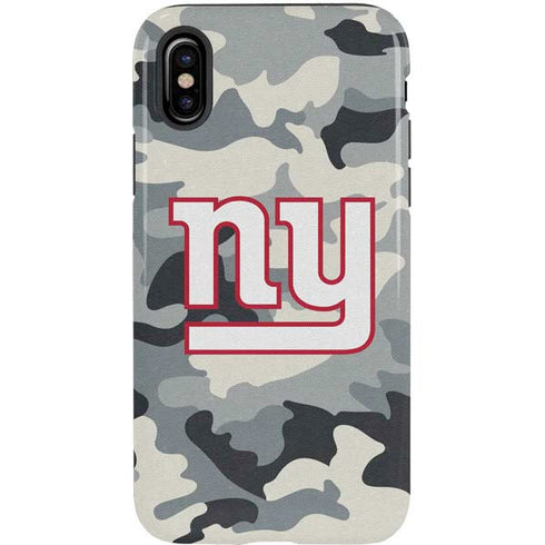 NFL New York Giants Camo iPhone XS Pro Case