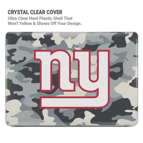 NFL New York Giants Camo MacBook Pro 14in (2021-24) Case plus Skin