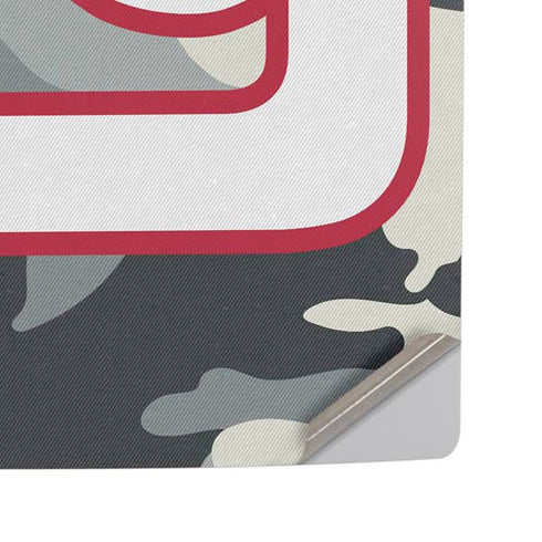 NFL New York Giants Camo PS5 Pro Disk Console Skin