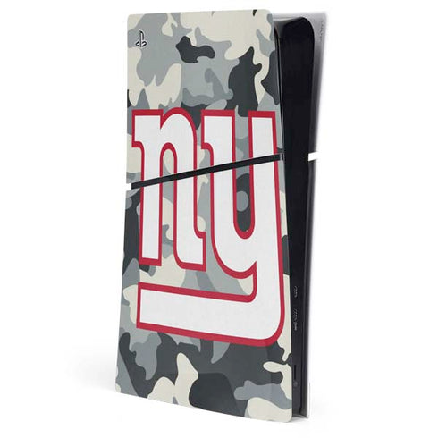 NFL New York Giants Camo PlayStation PS5 Skins