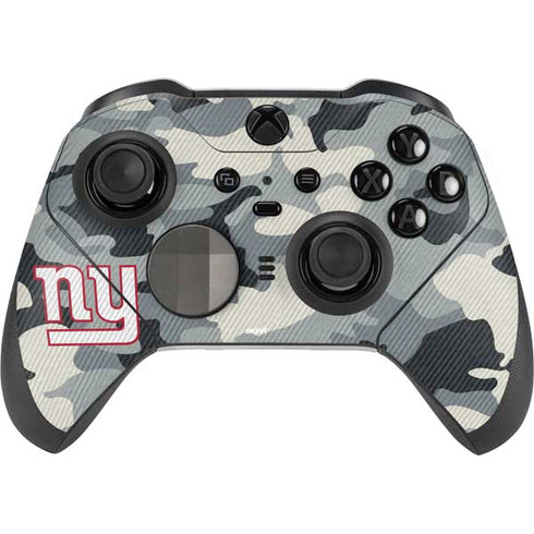 NFL New York Giants Camo Xbox Elite Wireless Controller Series 2 Skin