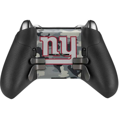 NFL New York Giants Camo Xbox Elite Wireless Controller Series 2 Skin