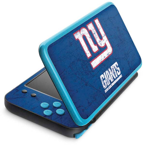 NFL New York Giants Distressed Nintendo Skins