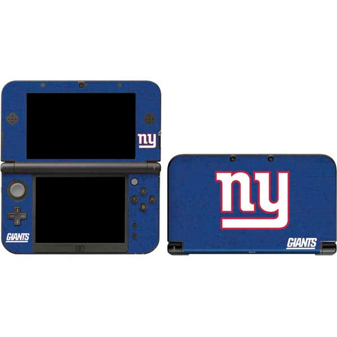 NFL New York Giants Distressed Nintendo Skins