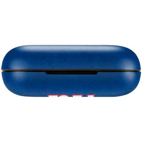 NFL New York Giants Distressed Amazon Echo Buds Skin
