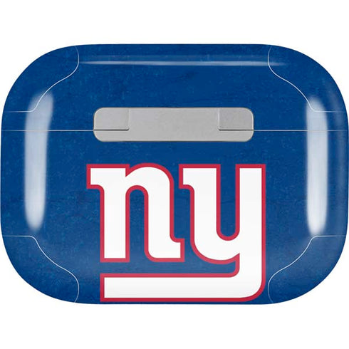 NFL New York Giants Distressed Apple AirPods Pro Skin