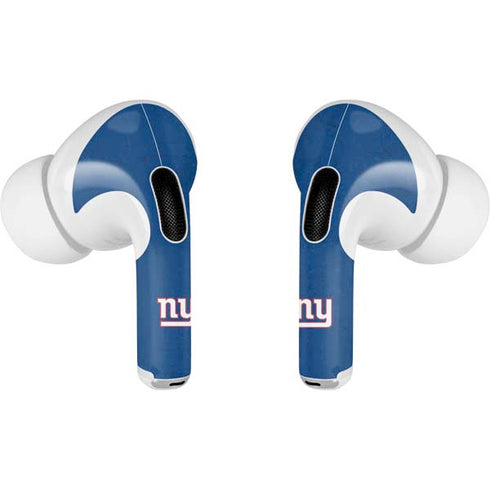 NFL New York Giants Distressed Apple AirPods Pro Skin